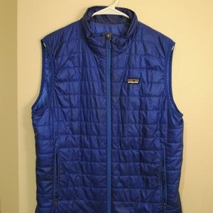 Patagonia Blue Nanopuff Vest